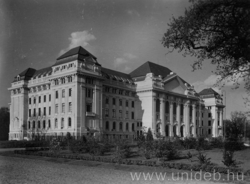 Debreceni Egyetem Kémia épület Mikor épült