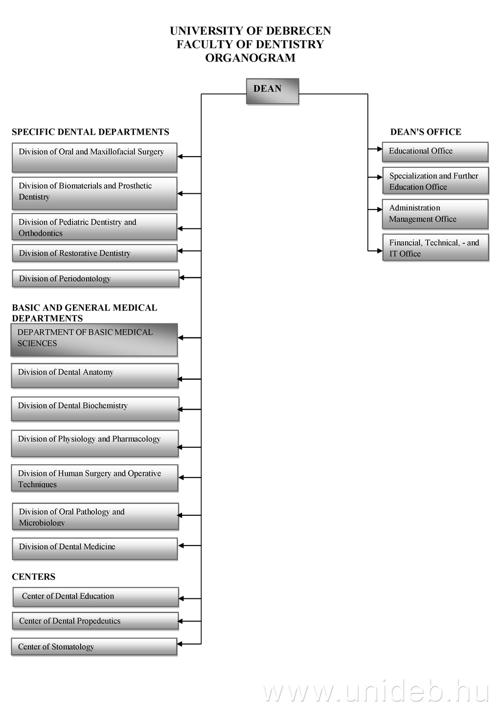 organizational structure