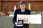 20211214 02 200 Debrecen Award for Molecular Medicine, Karikó Katalin, díjátadó, KK, ÁOK, DE, BS