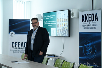 20260115 CEEAO Scientific Event, Microbiome and Oncology, Explorations in Translational Research, szimpózium, KKEOA, KK, DE, BS