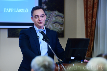 20260304 Ötórai tea Polgármester úrral, Papp László, beszélgetés, vendég a városból, DMJV, Professzori Klub, DE, BS