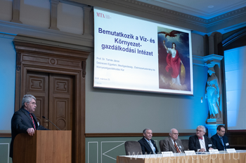 20260323 A víz világnapja, tematikus nap, kapott fotók, MTA, DE, Szigeti Tamás, BS