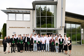 20260413 Együtt a Gazdaságtudományi Karért Ösztöndíj, átadó, TVK, GTK, DE, BS