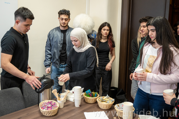 20260413 Teadélután, azerbajdzsán hallgatók fogadása, TÜRK Sarok, RH, BTK, DE, MP