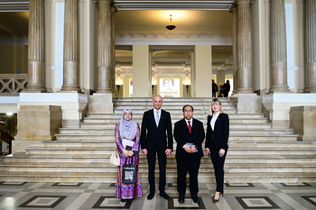 20260420 Maláj nagykövet látogatása, RH, DE, BS