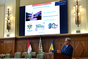 20260424 éves a Reumatológia Tanszék, jubileumi, ünnepi ülés, KK, DE, BS