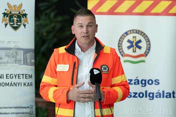 20260505 Életmentő Ponttá nyilvánították a GYTK épületét, GYTK, DE, MP