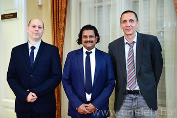20260518 Új professzorok, Bhattoa Harjit Pal, Koncz Gábor és Peles Ferenc Árpád előadásai, ÁOK, MÉK, Professzori Klub, DE, BS