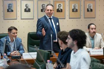 20260701 Nicolas Rubio előadása Debreceni Egyetem BUC Nagytanácstermében MÉK, DE, MP