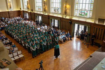 20260704 Doktoravató ünnepség, PhD, diplomaosztó, Aula, DE, FM, BS