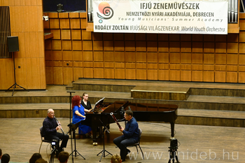 20260710 Fafúvós és Zongora Gála, koncert, Zenés Esték a Nagyerdőn hangversenysorozat, YMSA, ZK, DE, BS