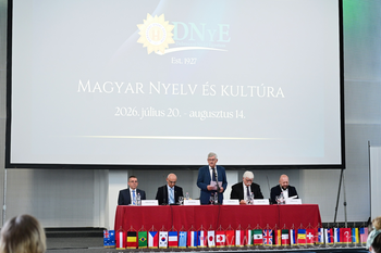 20260720 Debreceni Nyári Egyetem, nyári kurzus, sajtótájékoztató, Egyetemi Templom, BTK, NYE, DE, BS