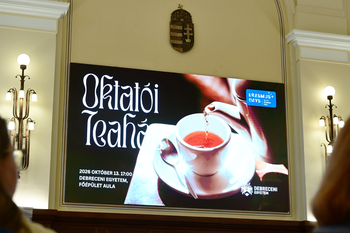 20261013 Oktatói teaház, előadások az ösztöndíjakról, Nemzetközi Kapcsolatok Központja, DE, BS